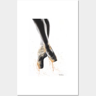 ballerina shoes Posters and Art